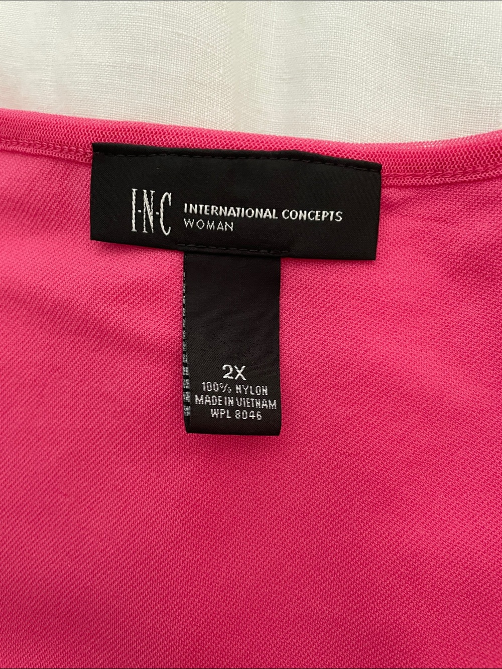 I.N.C.  Pink Layered Ruffle Tank Top - Picture 5 of 6
